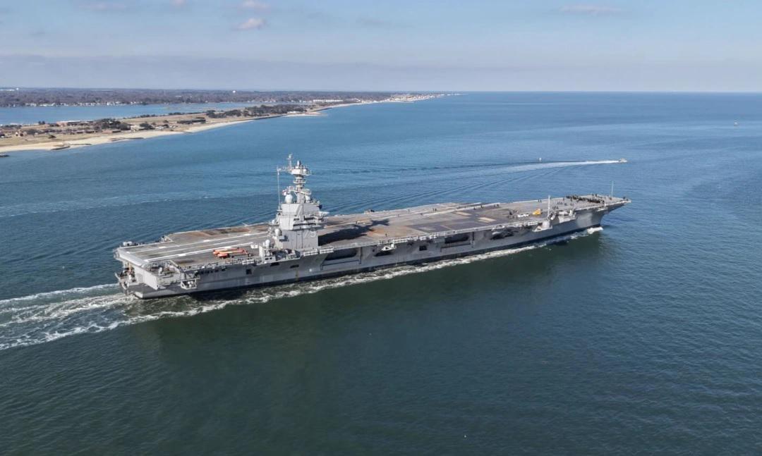 开云体育app下载-美国“肯尼迪”号核动力航母完成首次海试